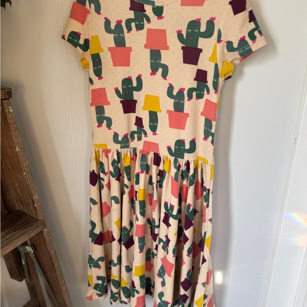 🌵✨ Dot Dot Smile Cactus Dress | Girls Size 7 ✨🌵 - Picture 10 of 12